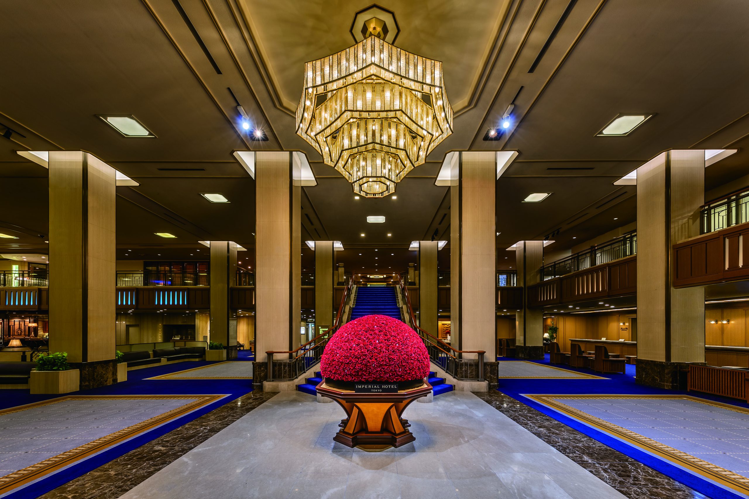 Imperial Hotel, Tokyo-Main Lobby(winter)